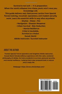 Survival Handbook Arka Kapak
